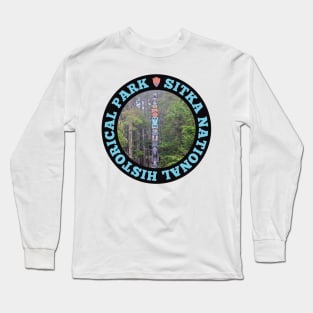 Sitka National Historical Park circle Long Sleeve T-Shirt